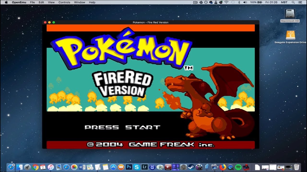 pokemon emulator for mac 10.10.5